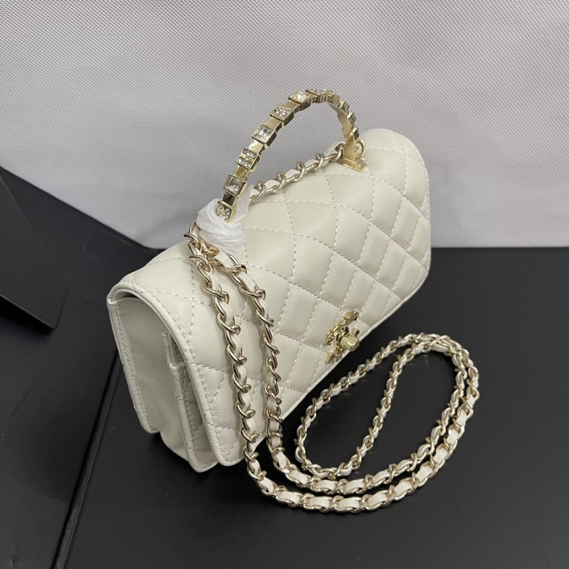 Ch**el top handle bags